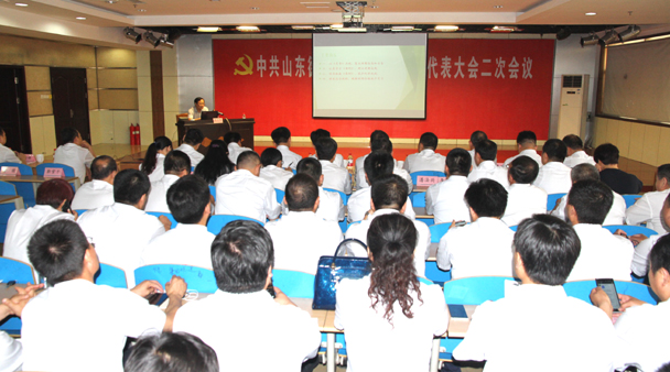 中共山東德建集團(tuán)第七屆黨員代表大會(huì)二次會(huì)議隆重召開(kāi)